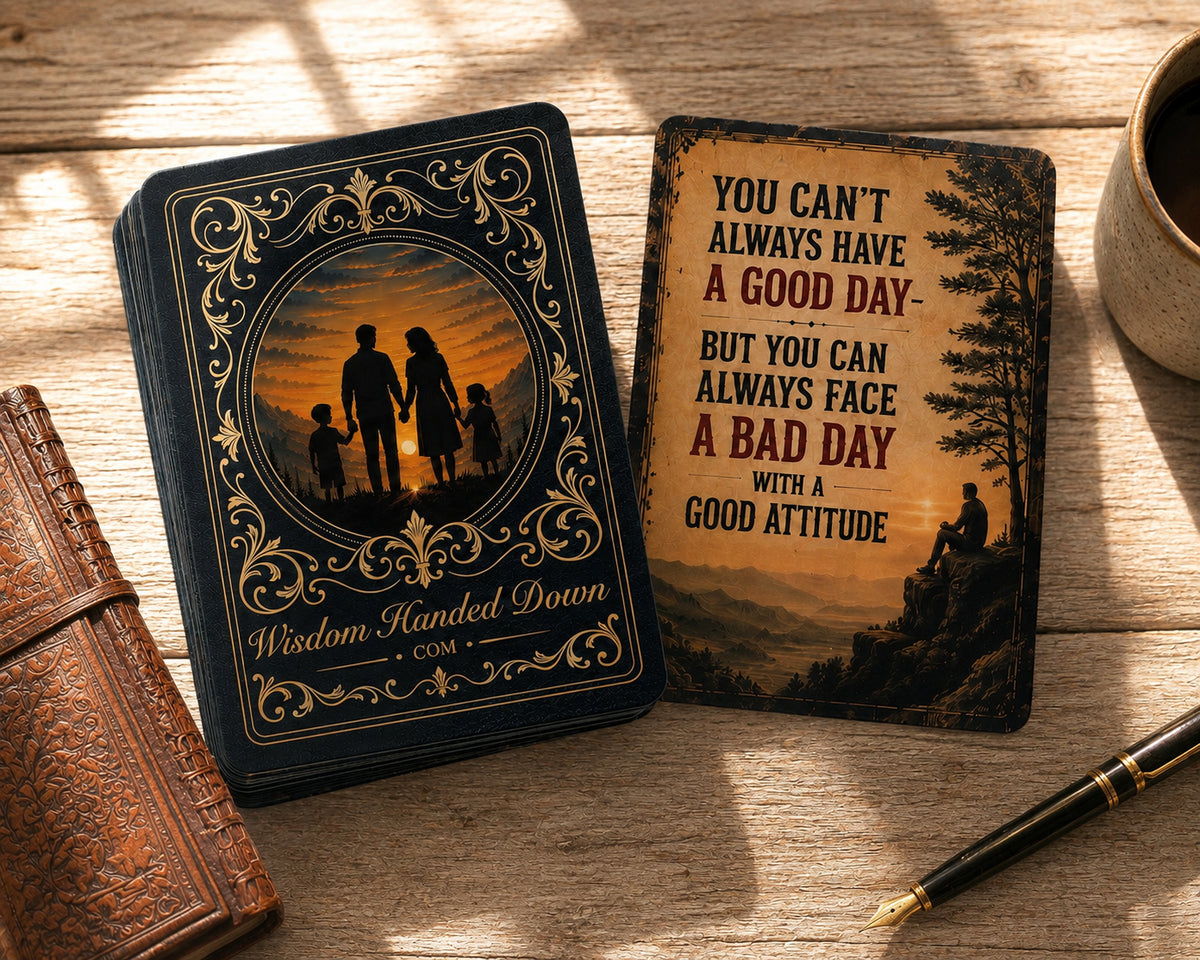 52 Inspirational Wisdom & Life Lesson Cards