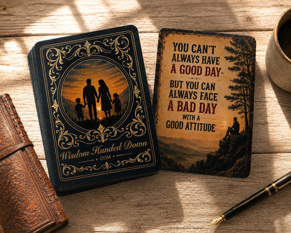 52 Inspirational Wisdom & Life Lesson Cards