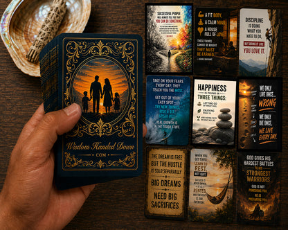 52 Inspirational Wisdom & Life Lesson Cards